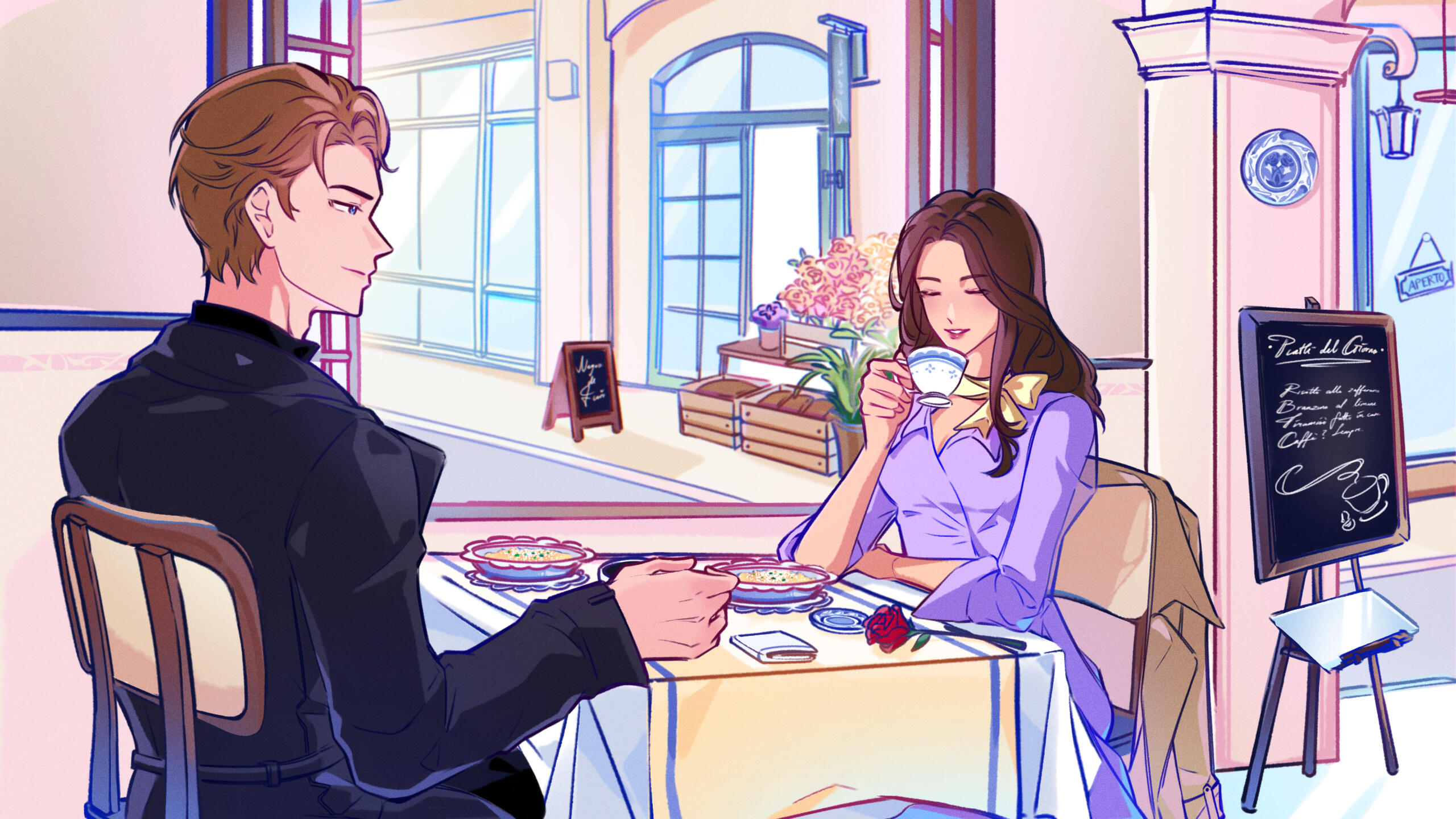 Lunchdate by Aoreazudan