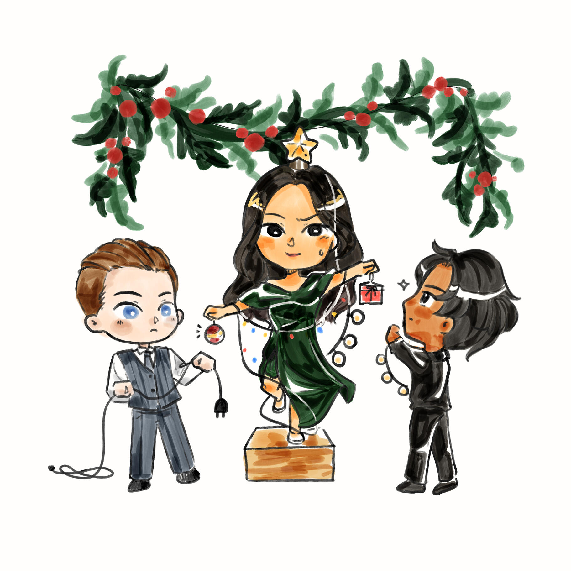 Xmas Tree by kucingdaribulan